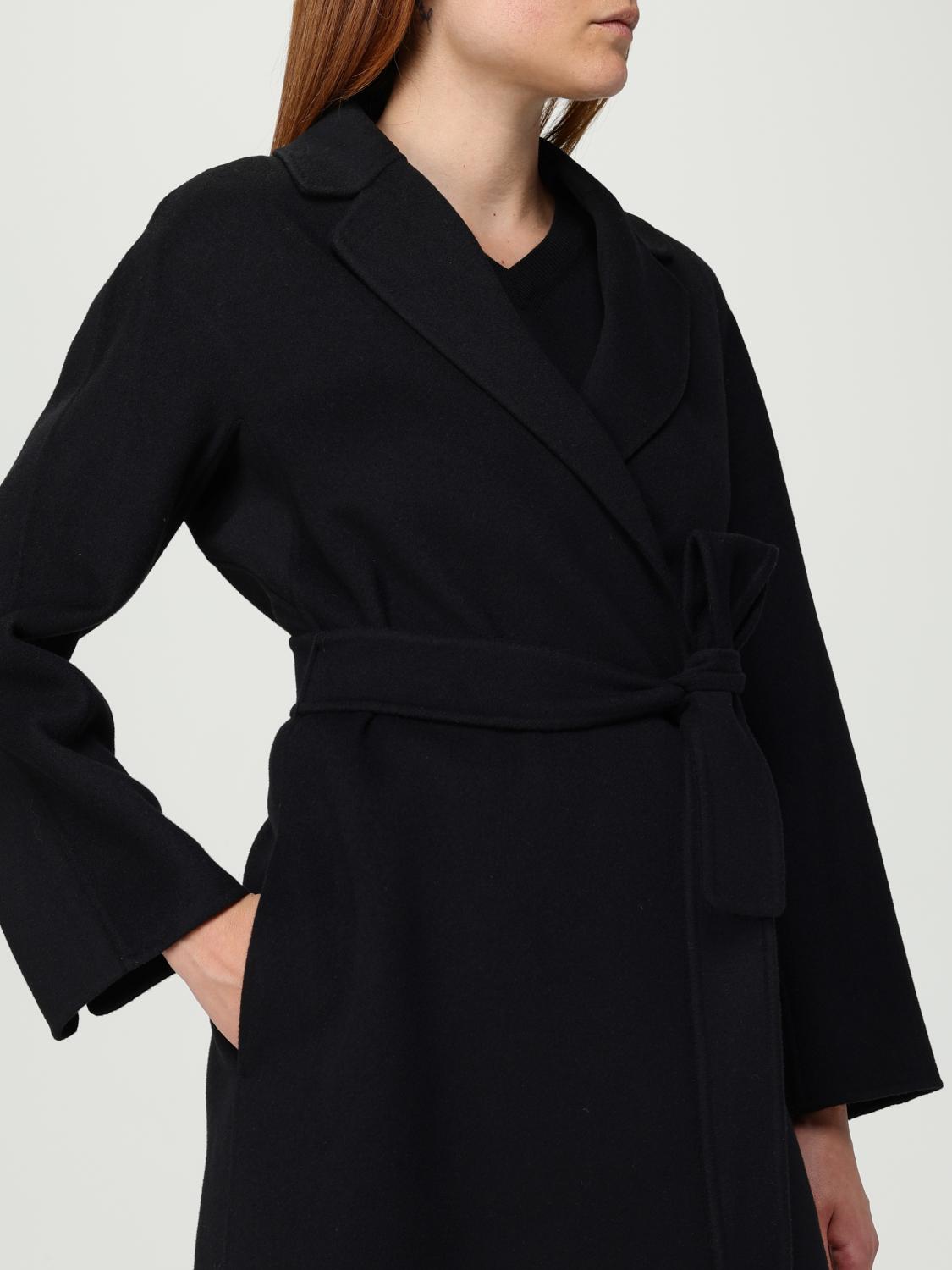 'S MAX MARA ABRIGO: Abrigo mujer 's Max Mara, Negro - Img 5