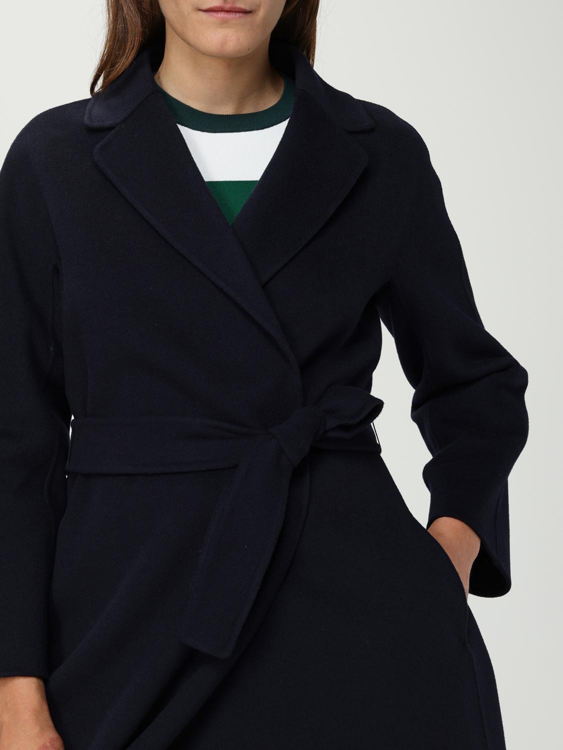 'S MAX MARA ABRIGO: Abrigo mujer 's Max Mara, Azul Oscuro - Img 5