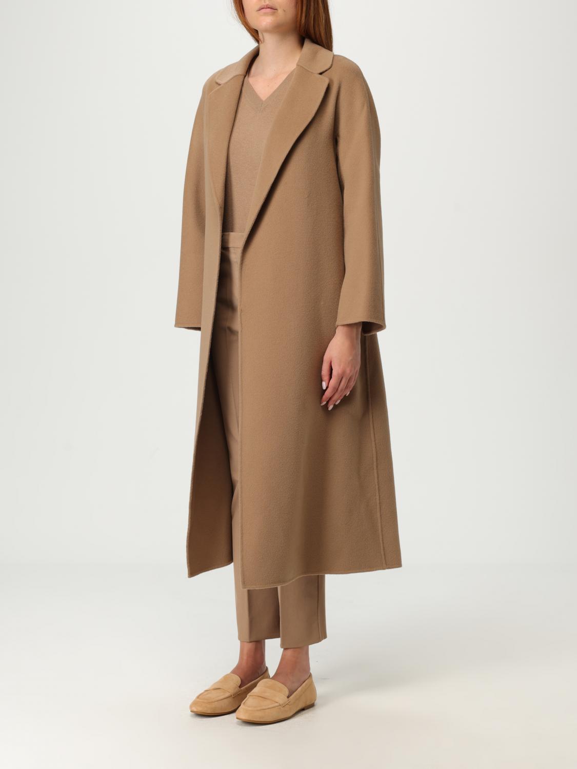 'S MAX MARA ABRIGO: Abrigo mujer 's Max Mara, Camello - Img 4