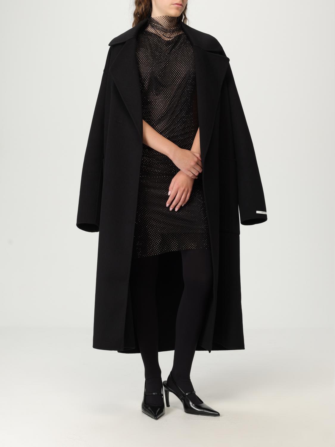 SPORTMAX ABRIGO: Abrigo mujer Sportmax, Negro - Img 2