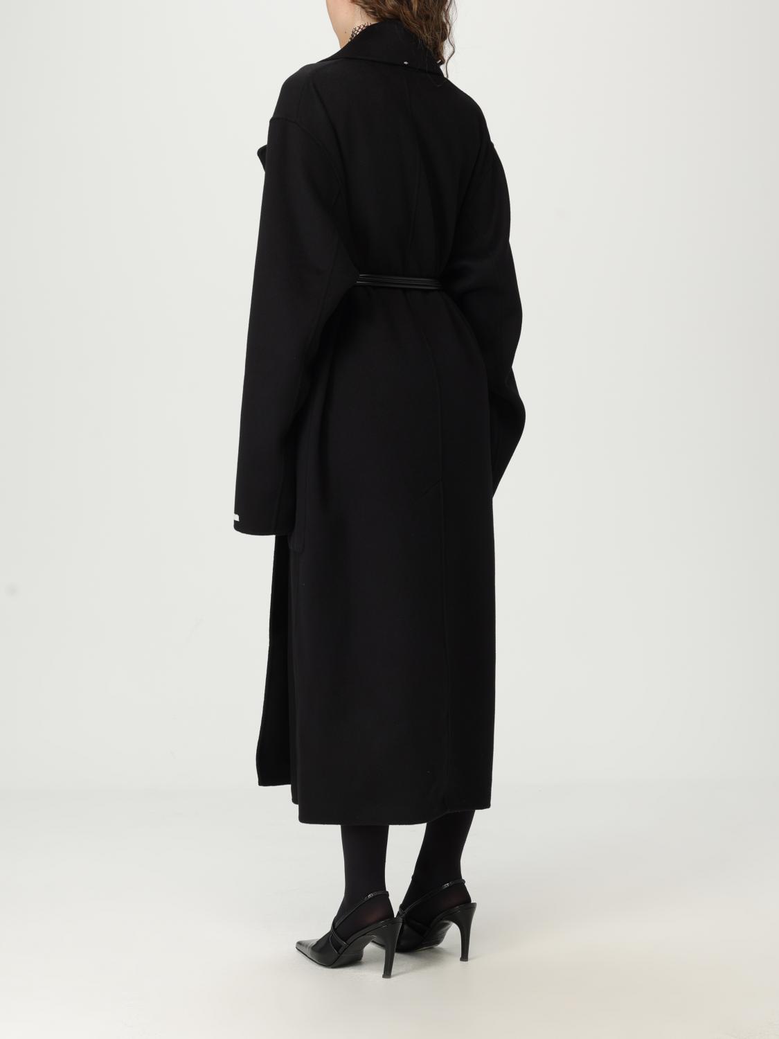 SPORTMAX ABRIGO: Abrigo mujer Sportmax, Negro - Img 3