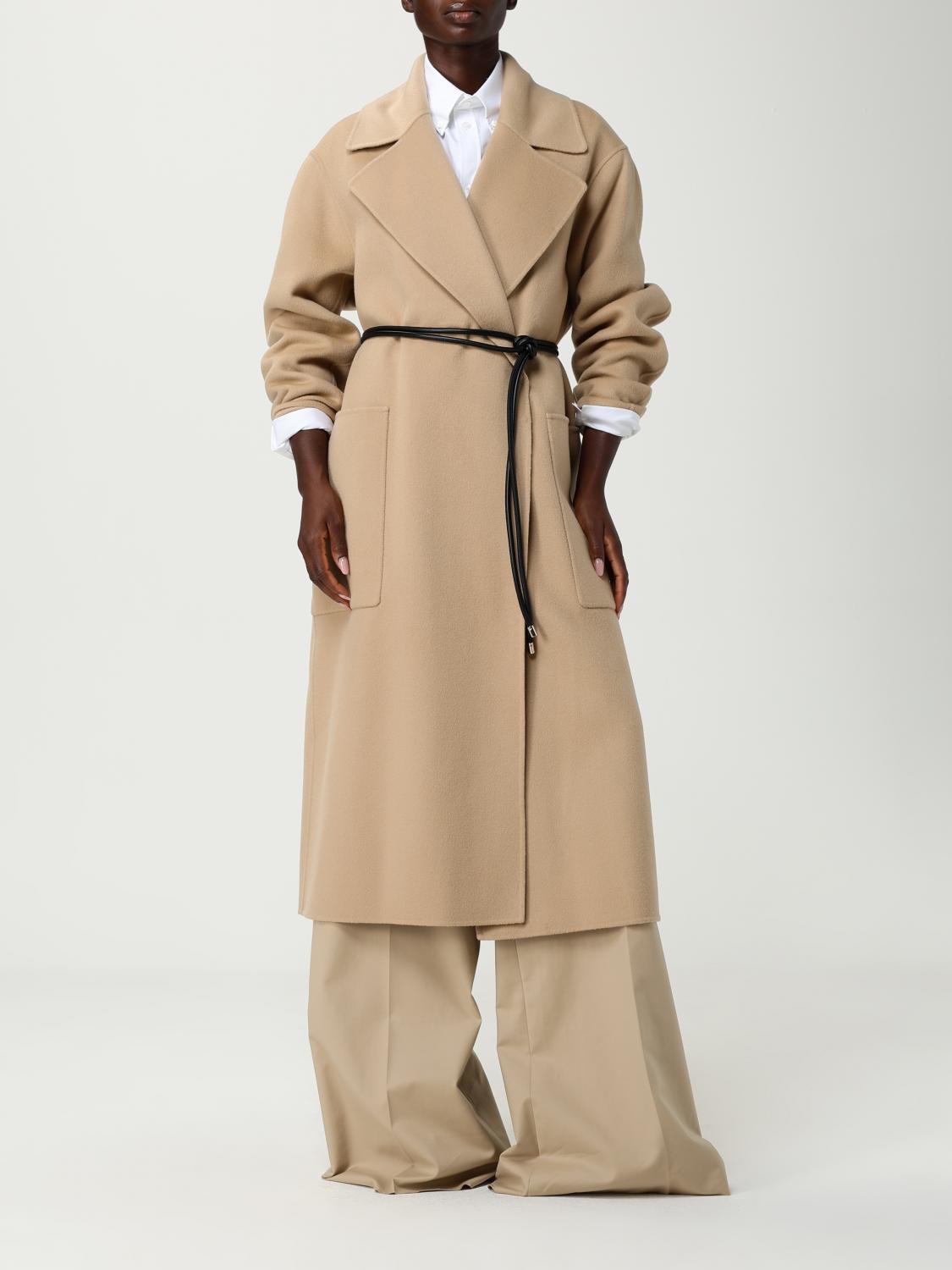 SPORTMAX ABRIGO: Abrigo mujer Sportmax, Camello - Img 2