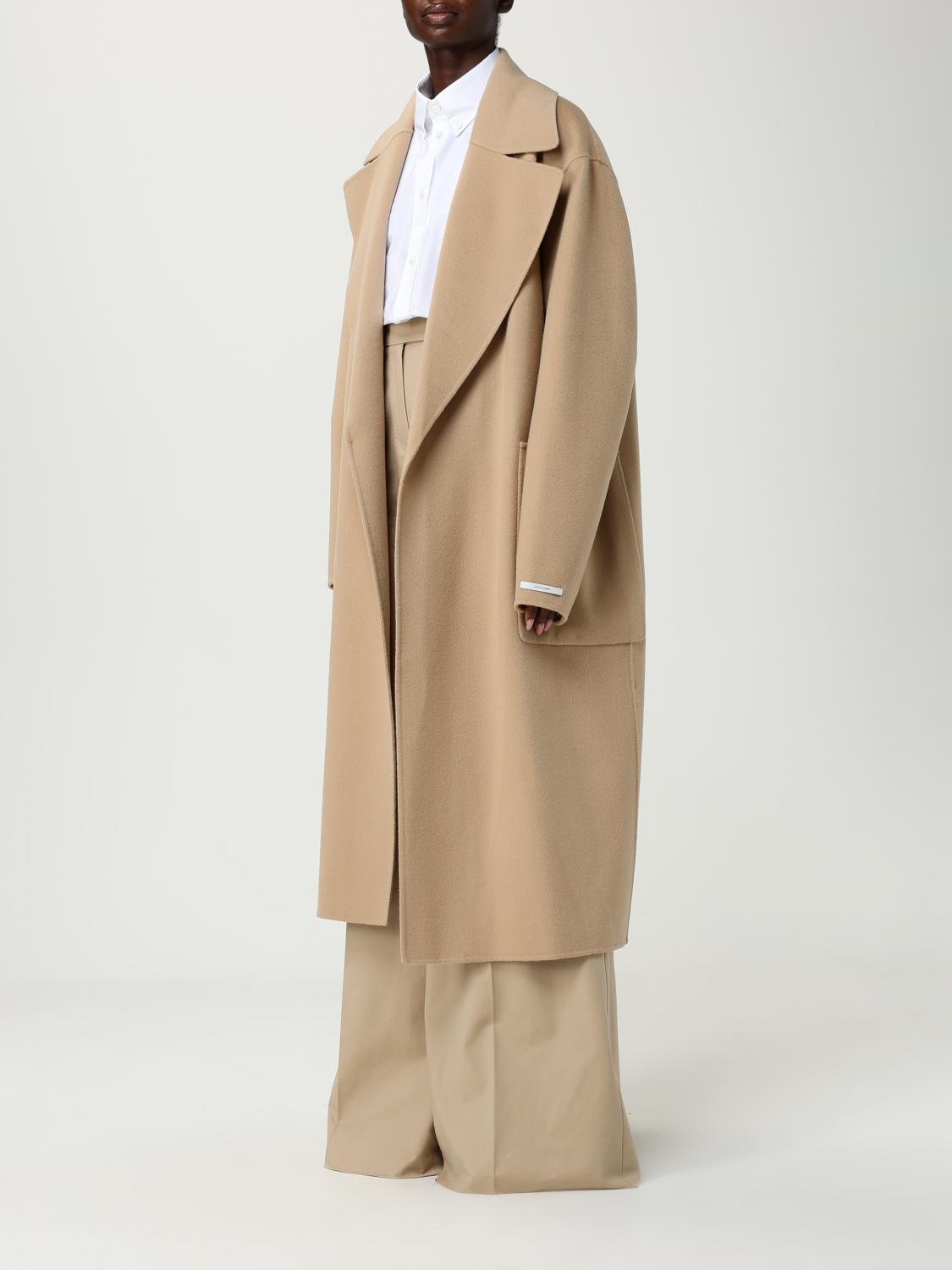 SPORTMAX ABRIGO: Abrigo mujer Sportmax, Camello - Img 4