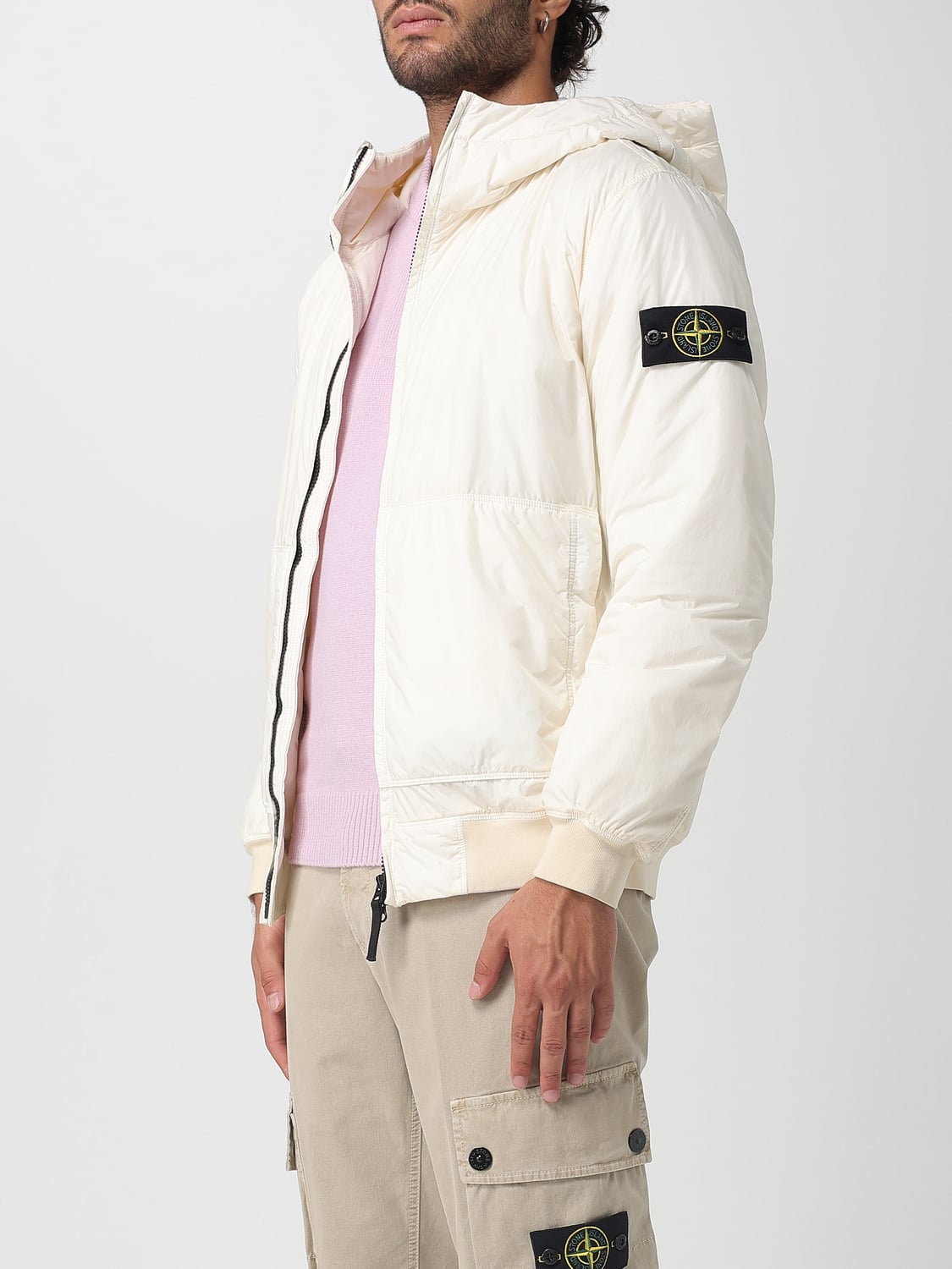 STONE ISLAND JACKET: Jacket men Stone Island, White - Img 4