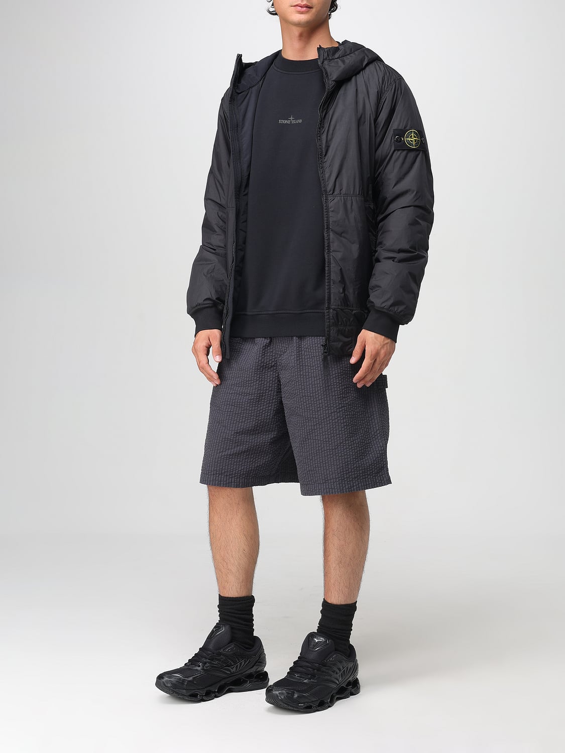 STONE ISLAND JACKET: Jacket men Stone Island, Black - Img 2