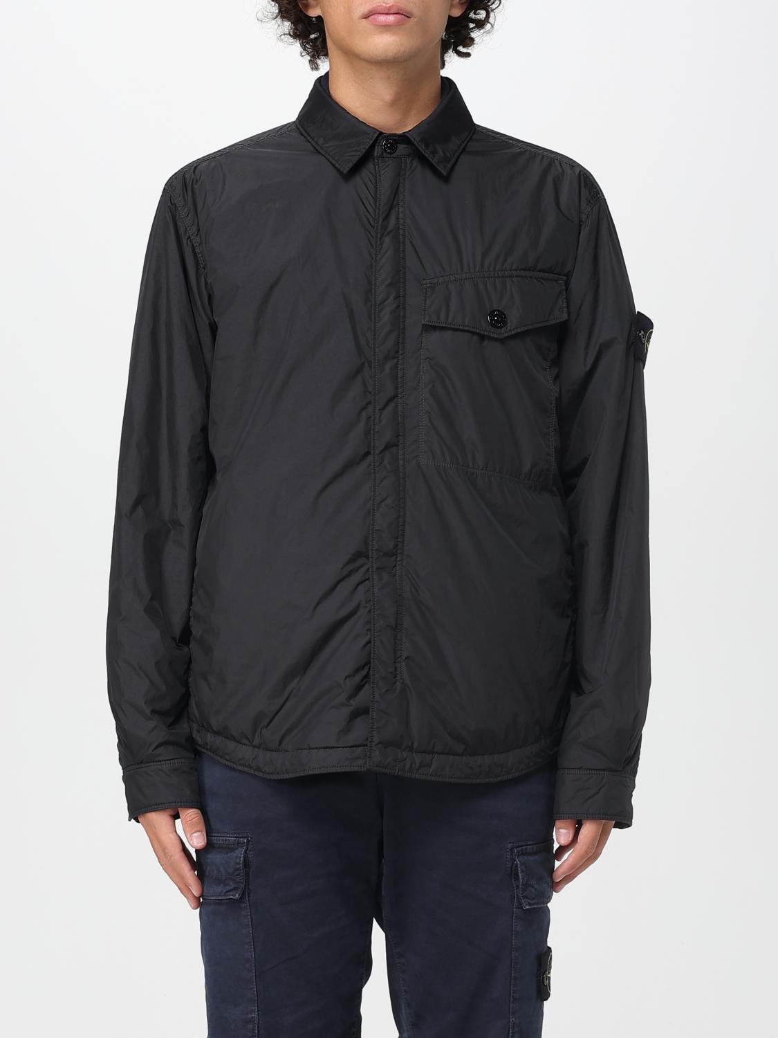 STONE ISLAND CHAQUETA: Chaqueta hombre Stone Island, Negro - Img 1