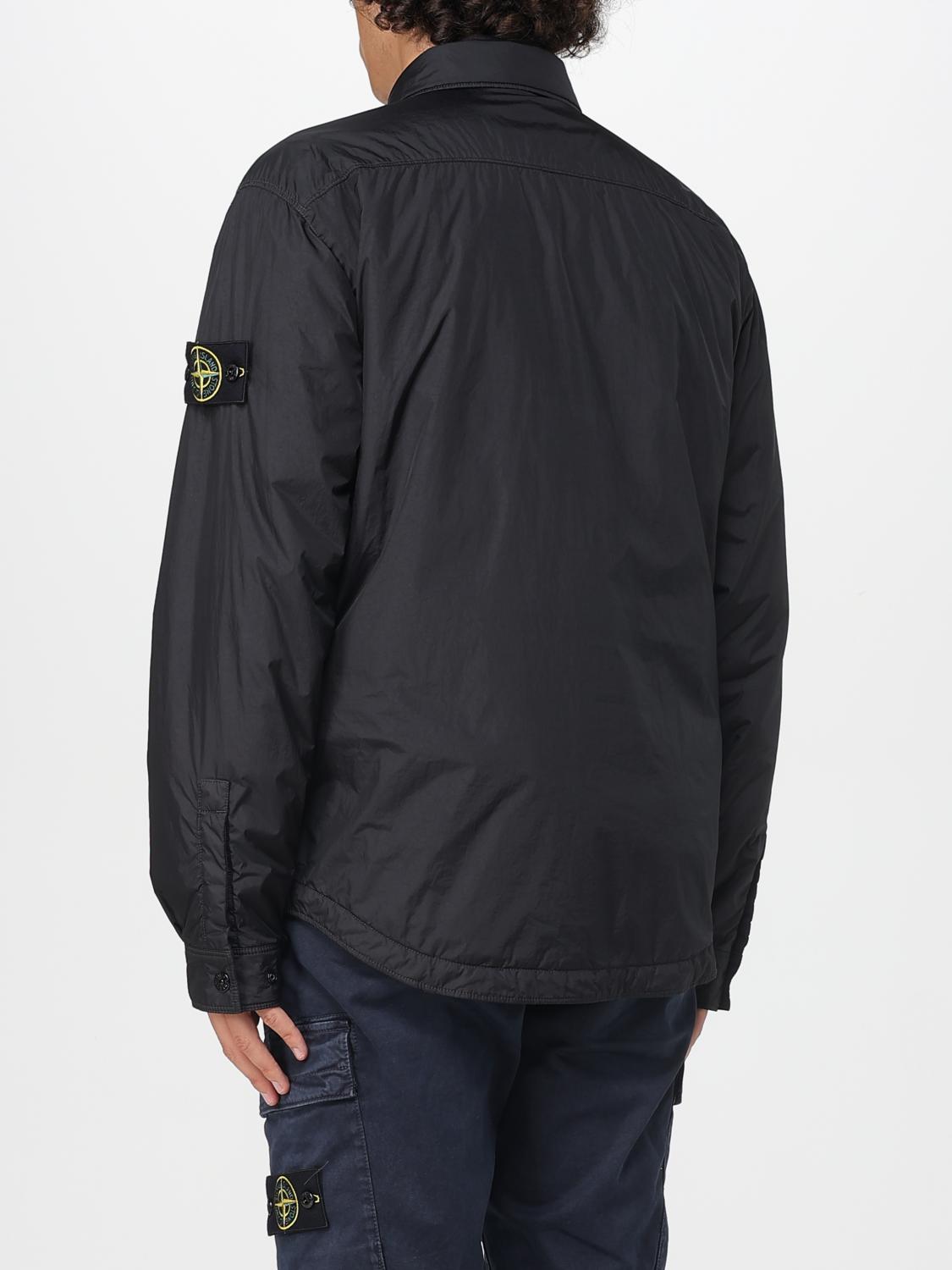 STONE ISLAND CHAQUETA: Chaqueta hombre Stone Island, Negro - Img 3