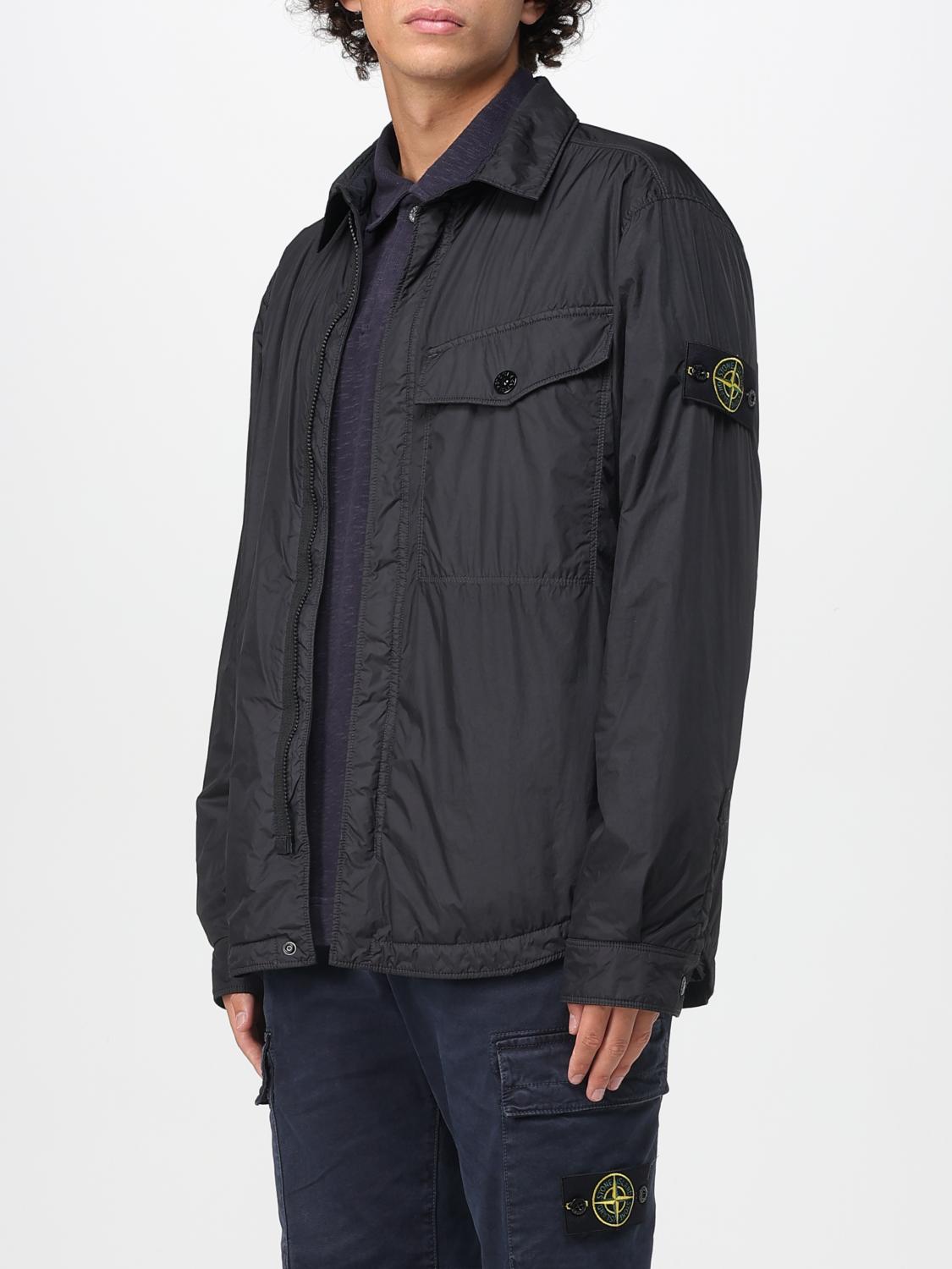 STONE ISLAND CHAQUETA: Chaqueta hombre Stone Island, Negro - Img 4