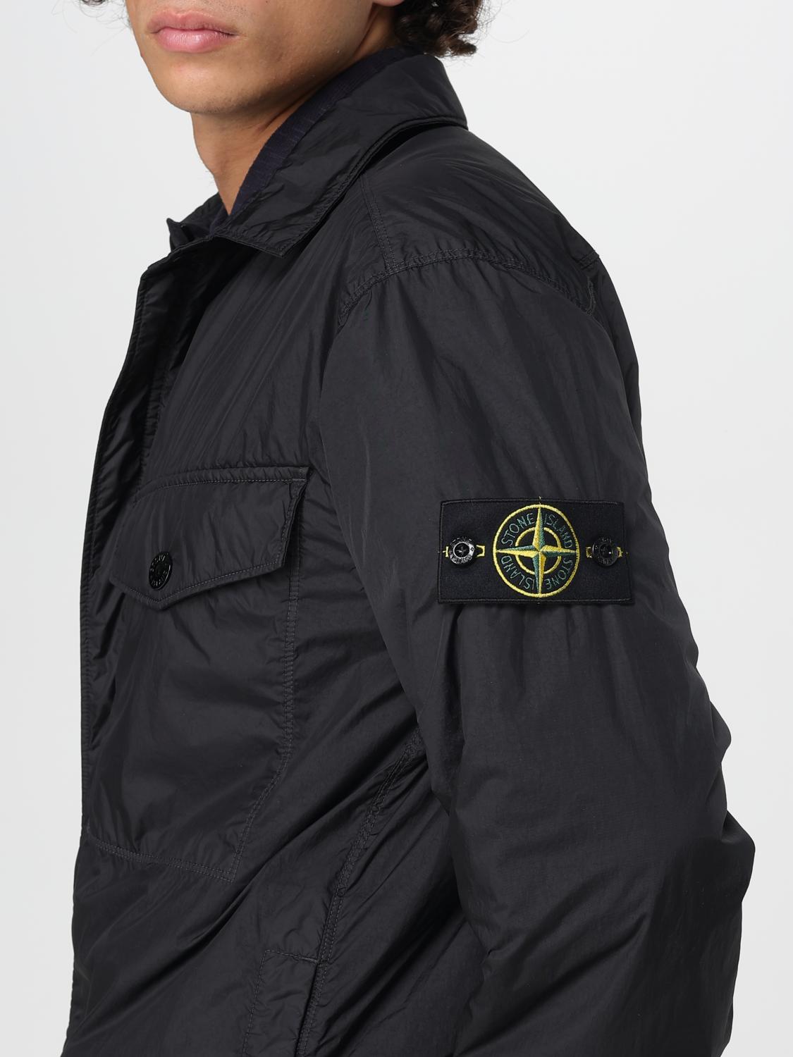 STONE ISLAND CHAQUETA: Chaqueta hombre Stone Island, Negro - Img 5