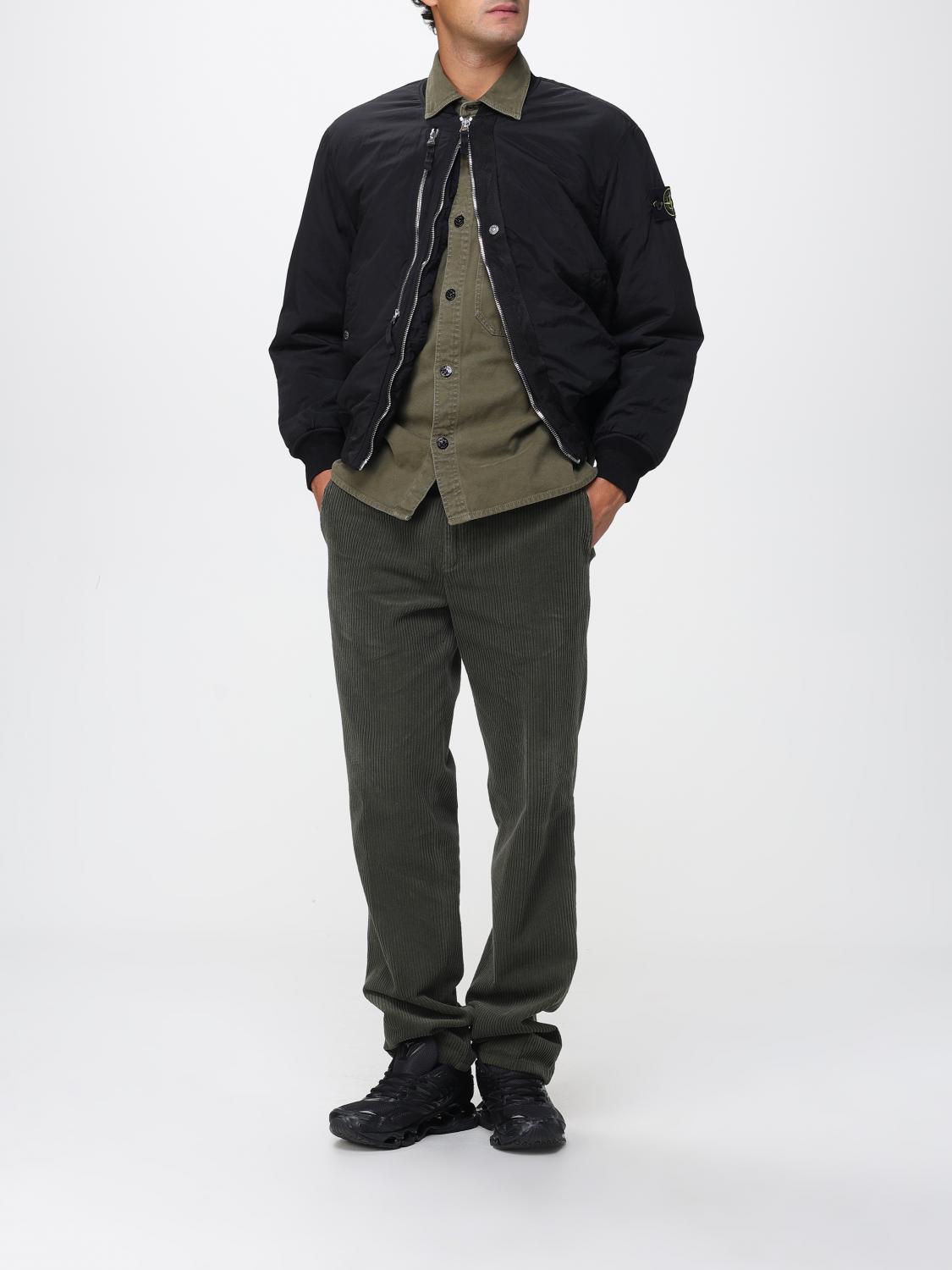 STONE ISLAND JACKE: Jacke herren Stone Island, Schwarz - Img 2