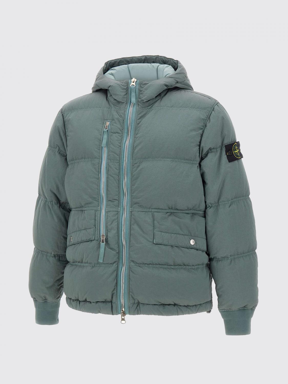 STONE ISLAND ジャケット: ジャケット メンズ Stone Island, グリーン - Img 2