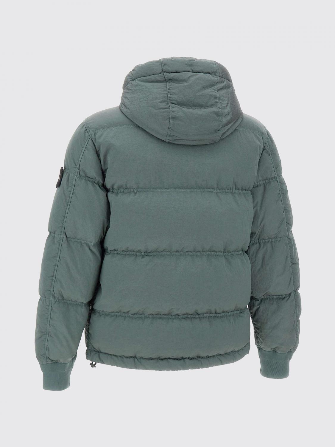 STONE ISLAND ジャケット: ジャケット メンズ Stone Island, グリーン - Img 3