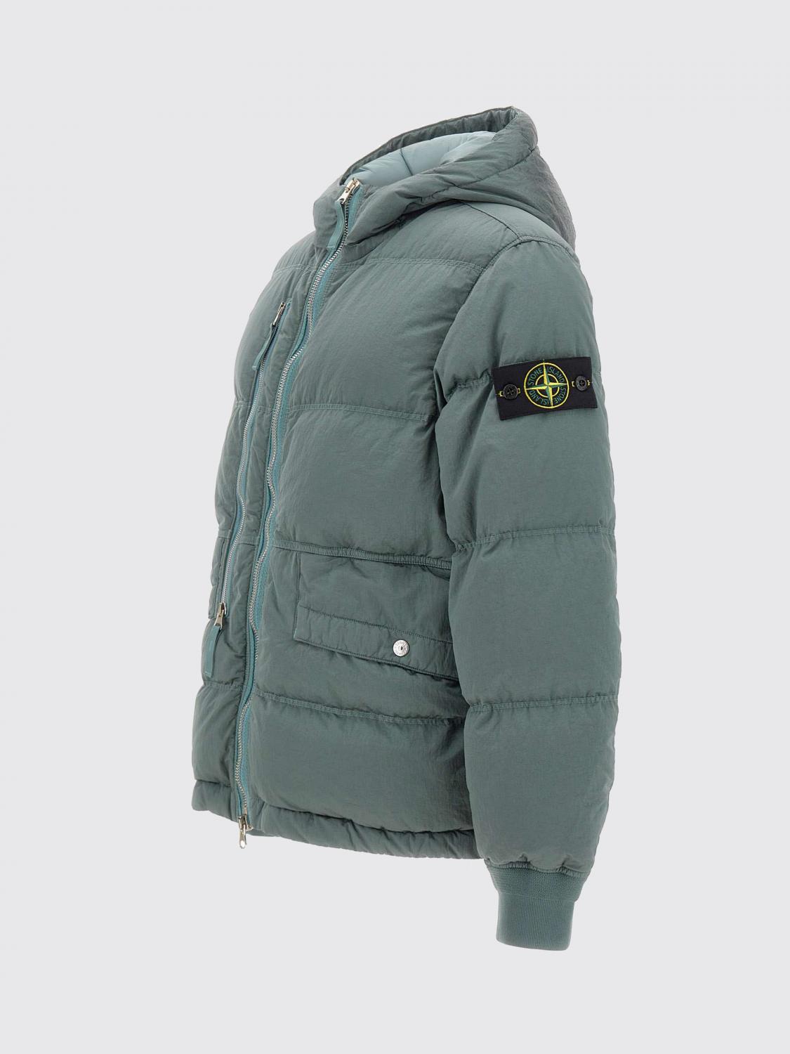 STONE ISLAND ジャケット: ジャケット メンズ Stone Island, グリーン - Img 4