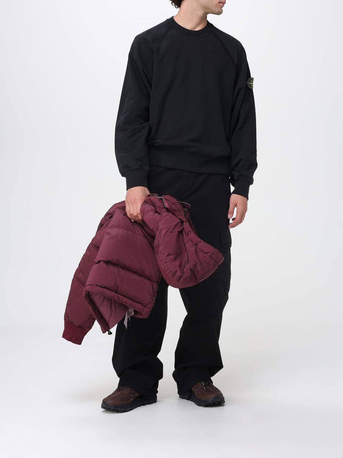 STONE ISLAND 재킷: 재킷 남성 Stone Island, 버건디 - Img 2