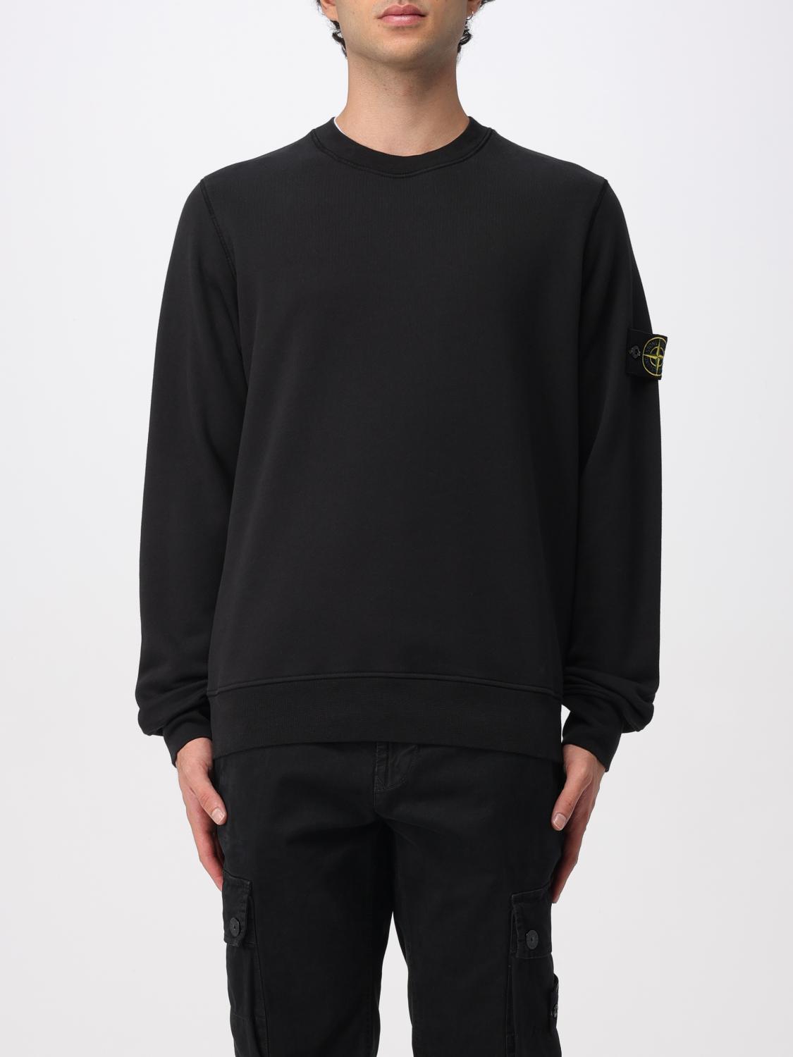 STONE ISLAND SUDADERA: Sudadera hombre Stone Island, Negro - Img 1