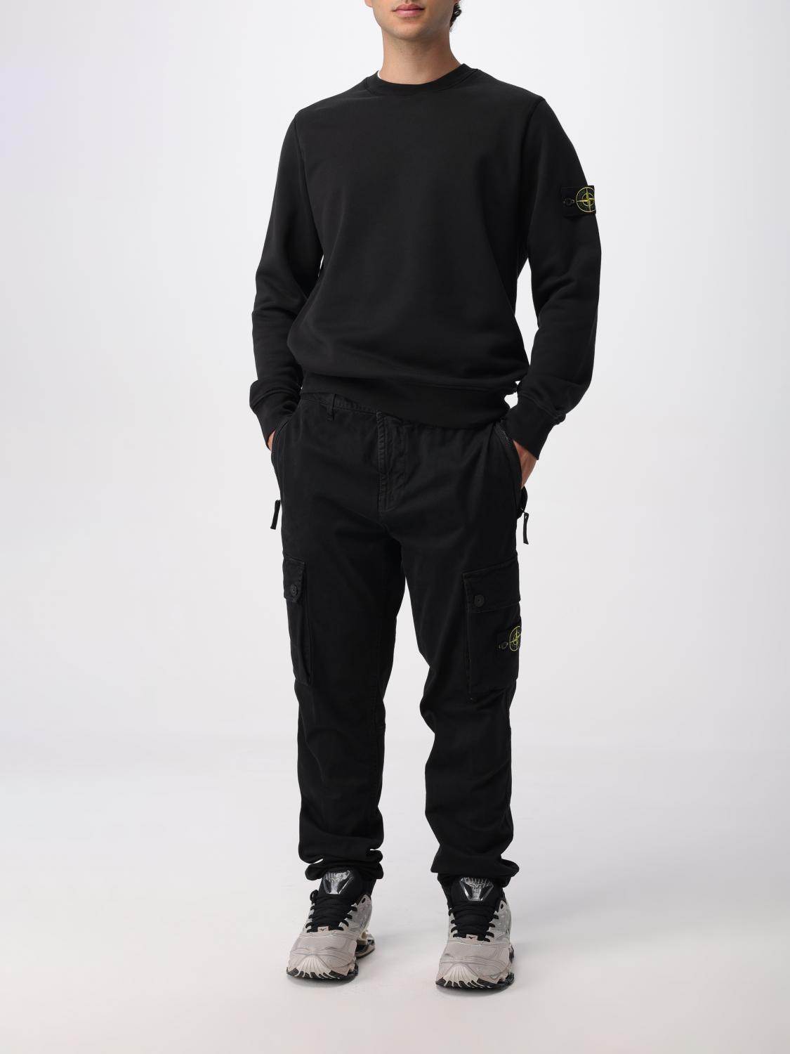 STONE ISLAND SUDADERA: Sudadera hombre Stone Island, Negro - Img 2