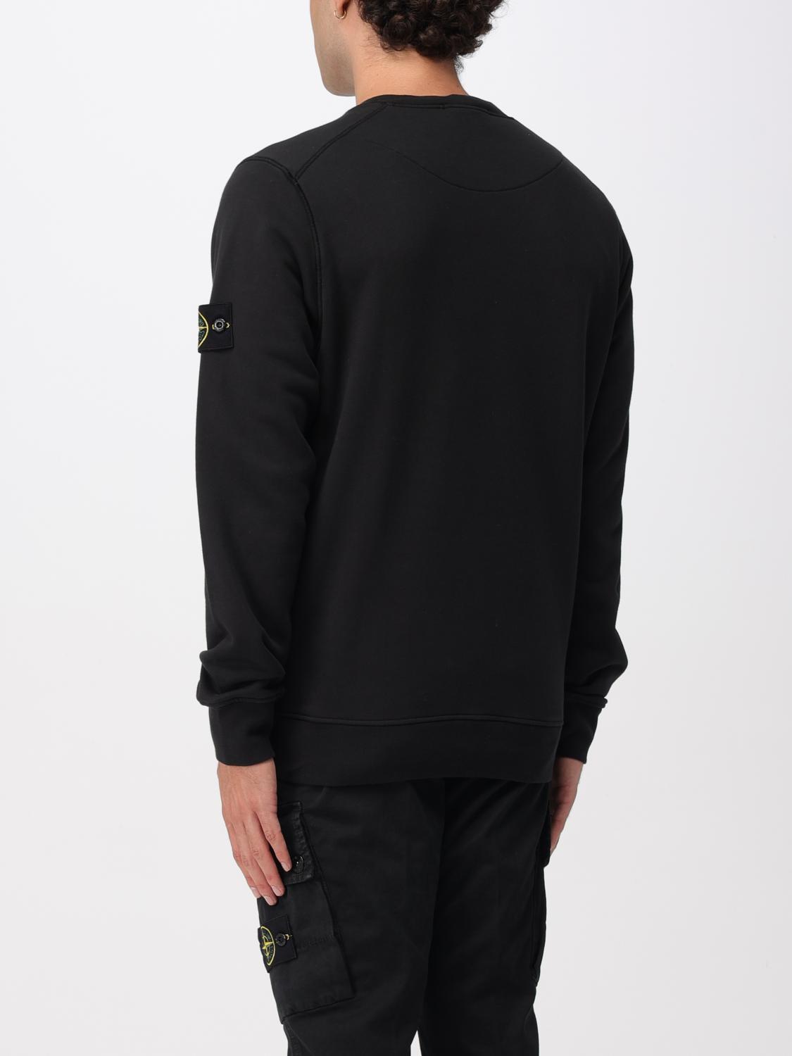 STONE ISLAND SUDADERA: Sudadera hombre Stone Island, Negro - Img 3