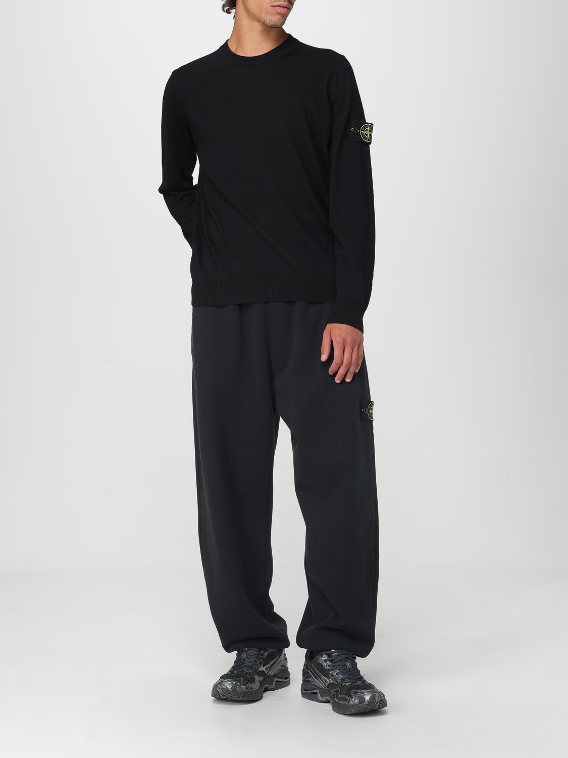STONE ISLAND PANTS: Pants men Stone Island, Black - Img 2