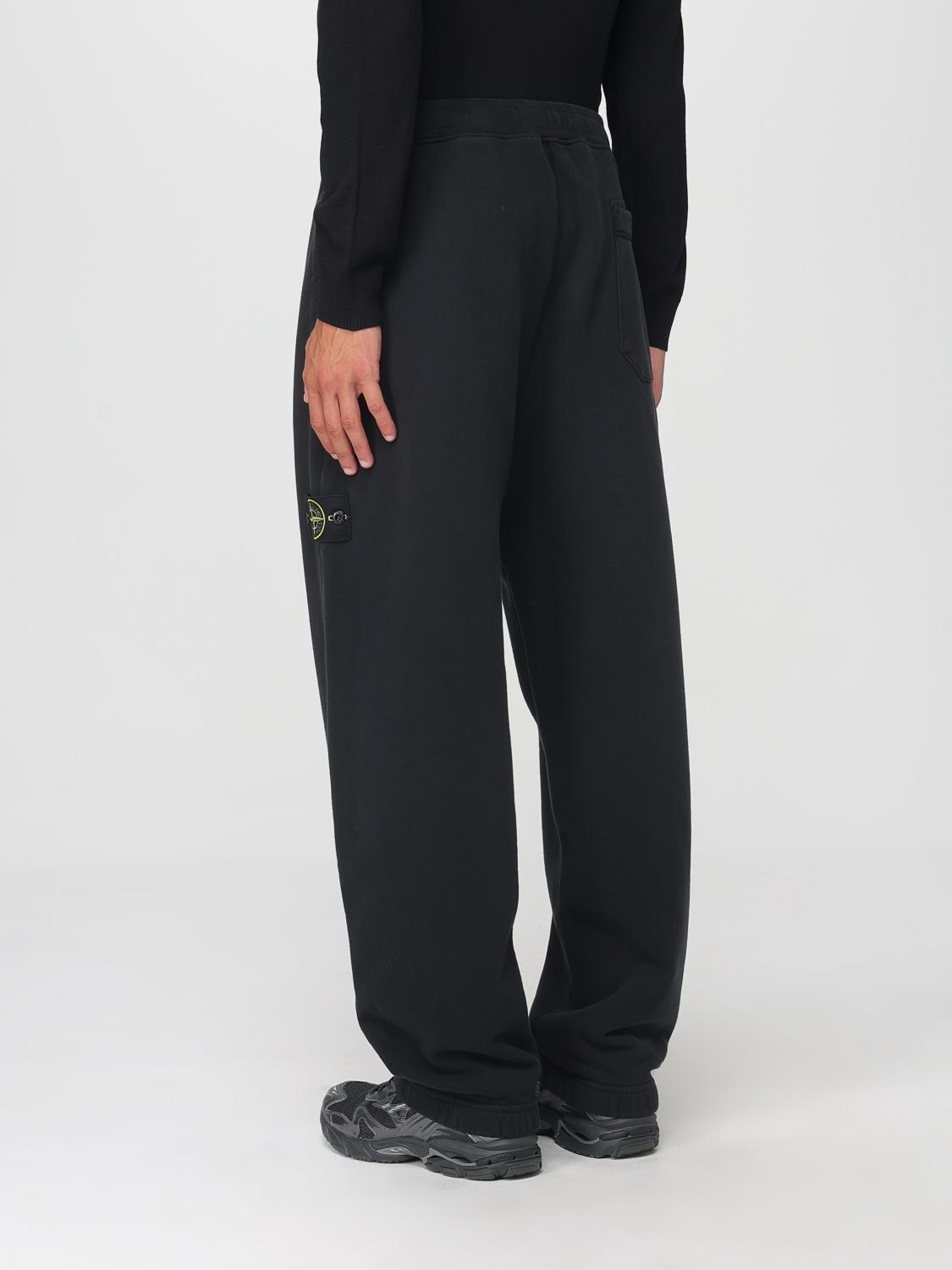 STONE ISLAND PANTS: Pants men Stone Island, Black - Img 3