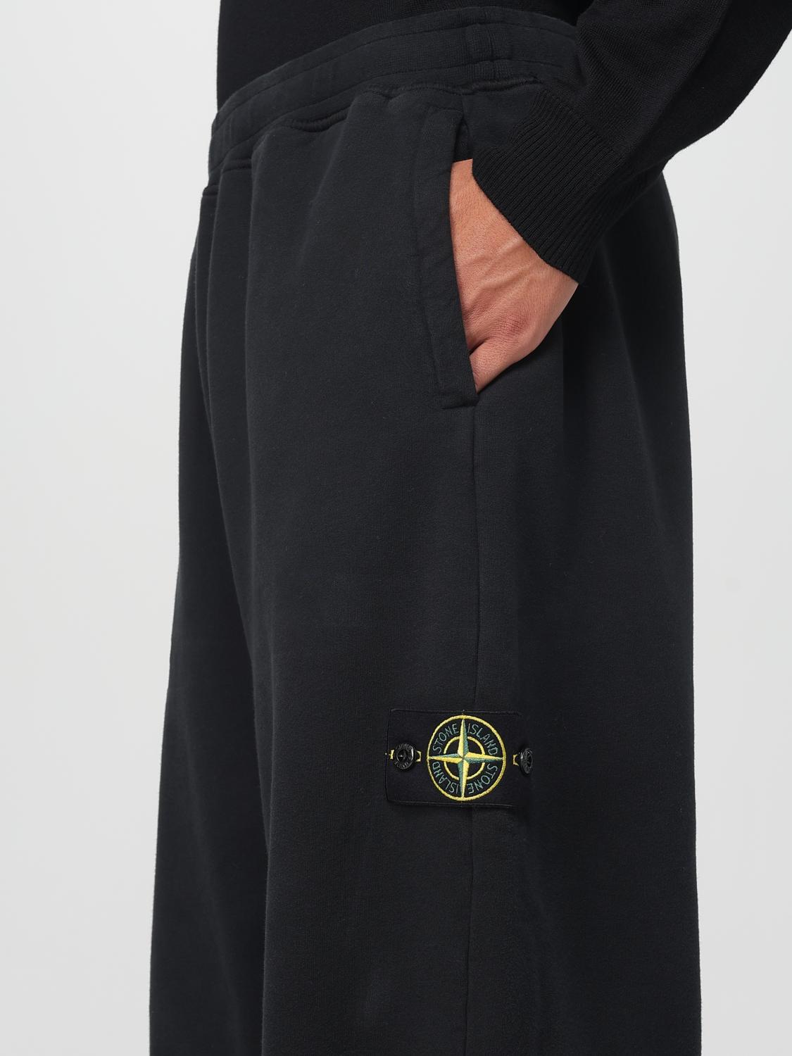 STONE ISLAND PANTS: Pants men Stone Island, Black - Img 5