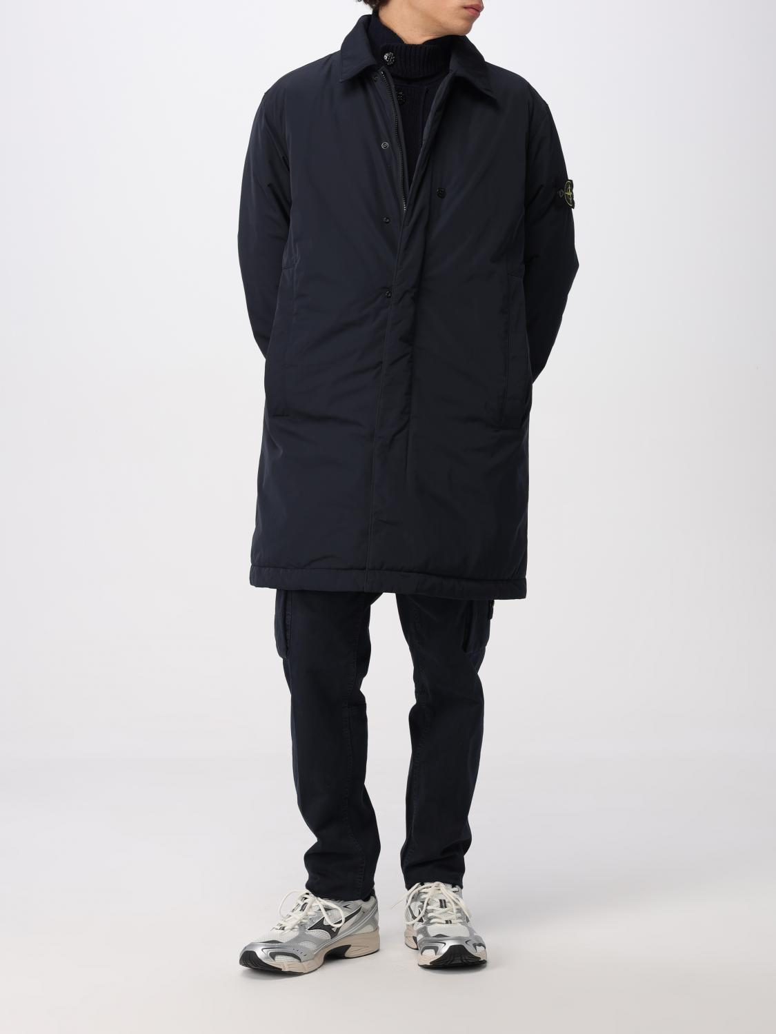 STONE ISLAND SWEATER: Sweater men Stone Island, Blue - Img 2