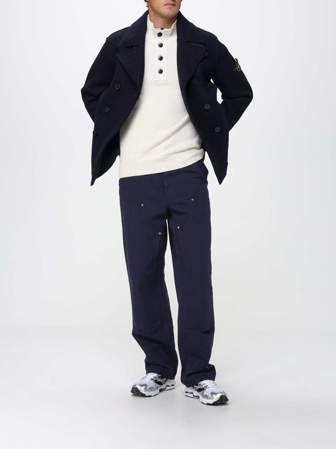 STONE ISLAND PULL: Pull homme Stone Island, Blanc - Img 2