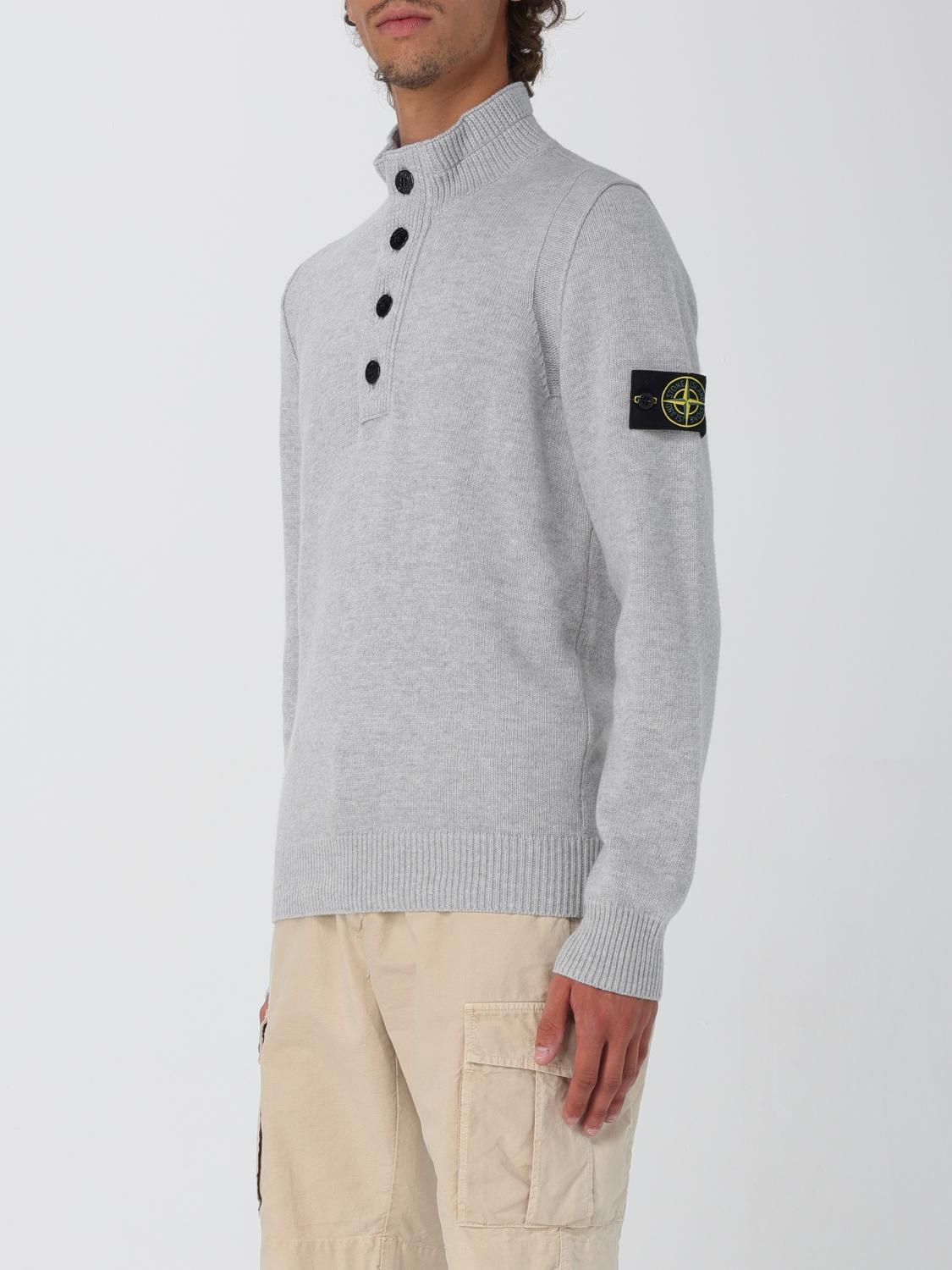 STONE ISLAND JERSEY: Jersey hombre Stone Island, Carbón - Img 4