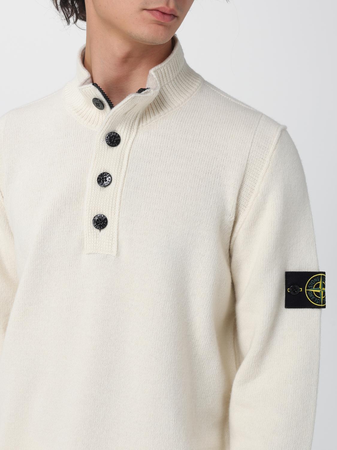 STONE ISLAND PULL: Pull homme Stone Island, Noir 1 - Img 4