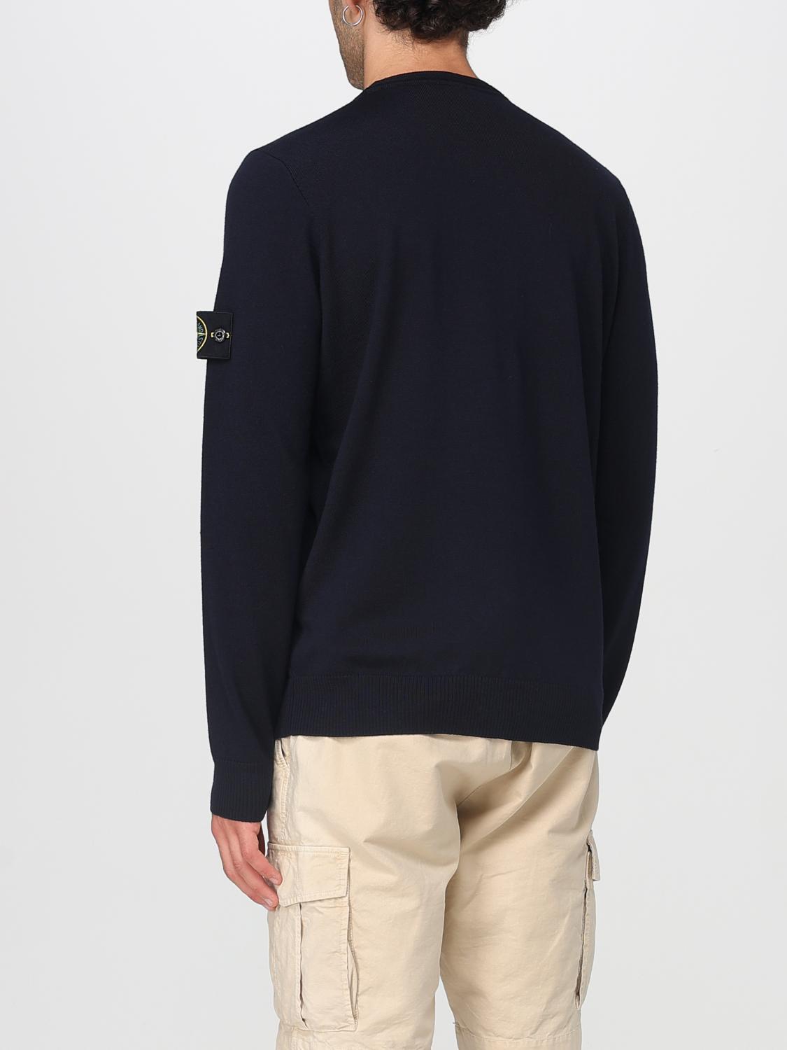 STONE ISLAND PULLOVER: Pullover herren Stone Island, Blau - Img 3