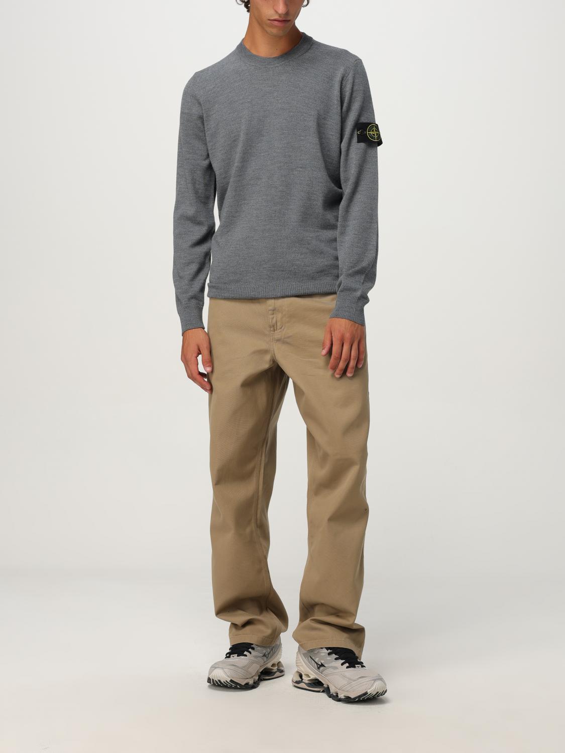 STONE ISLAND PULLOVER: Pullover herren Stone Island, Grau - Img 2