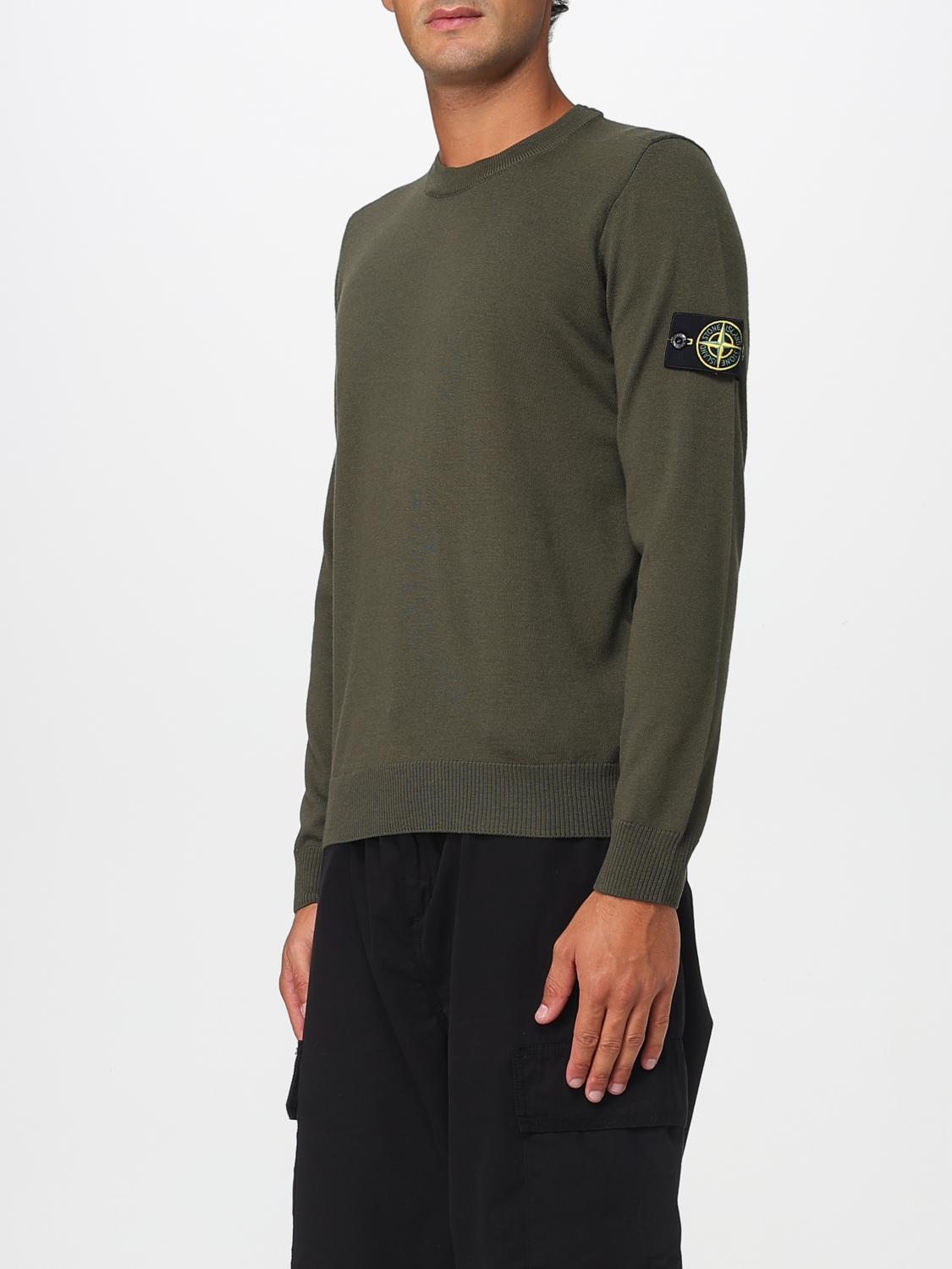 STONE ISLAND PULLOVER: Pullover herren Stone Island, Military - Img 4