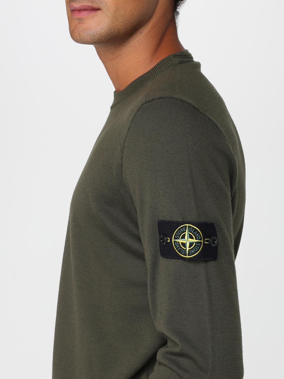 STONE ISLAND PULLOVER: Pullover herren Stone Island, Military - Img 5