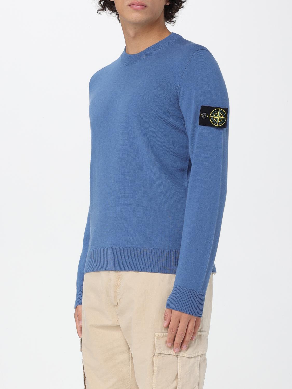 STONE ISLAND PULLOVER: Pullover herren Stone Island, Blau 1 - Img 4