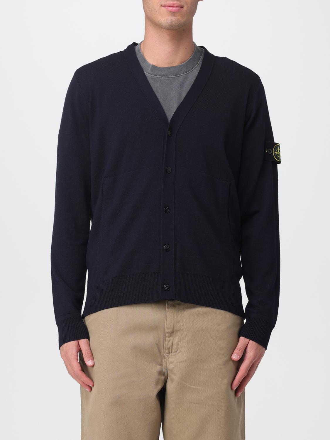 STONE ISLAND PULLOVER: Pullover herren Stone Island, Blau - Img 1