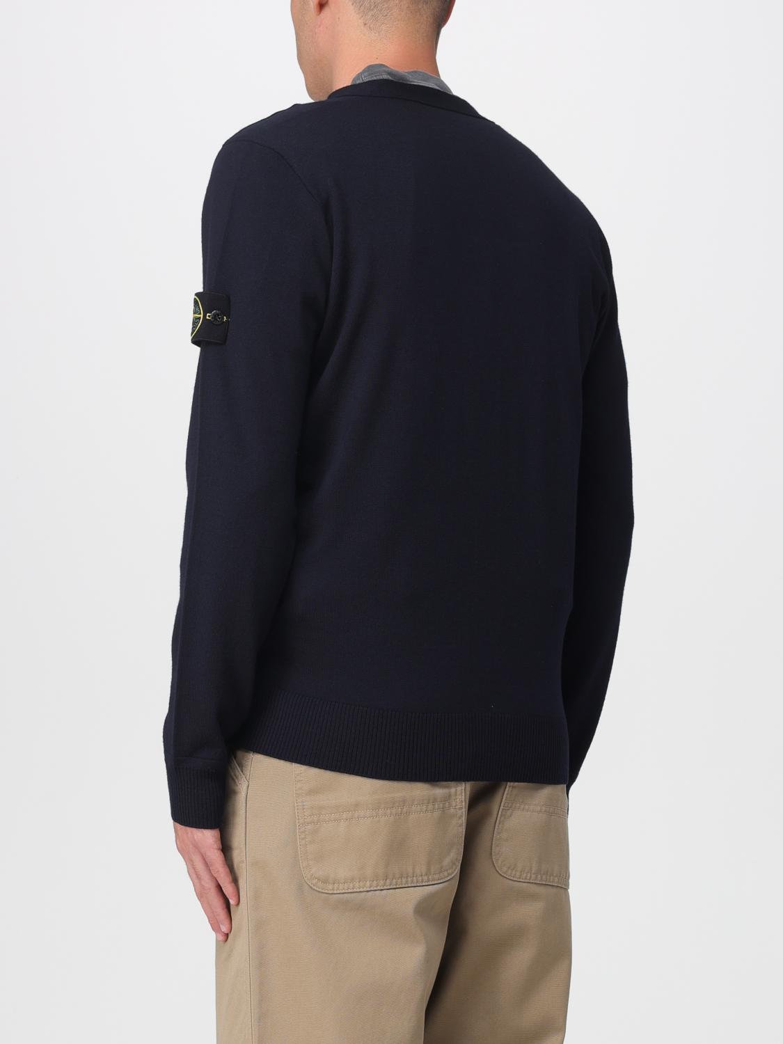 STONE ISLAND PULLOVER: Pullover herren Stone Island, Blau - Img 3