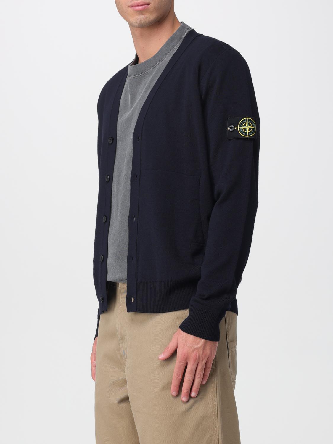 STONE ISLAND PULLOVER: Pullover herren Stone Island, Blau - Img 4