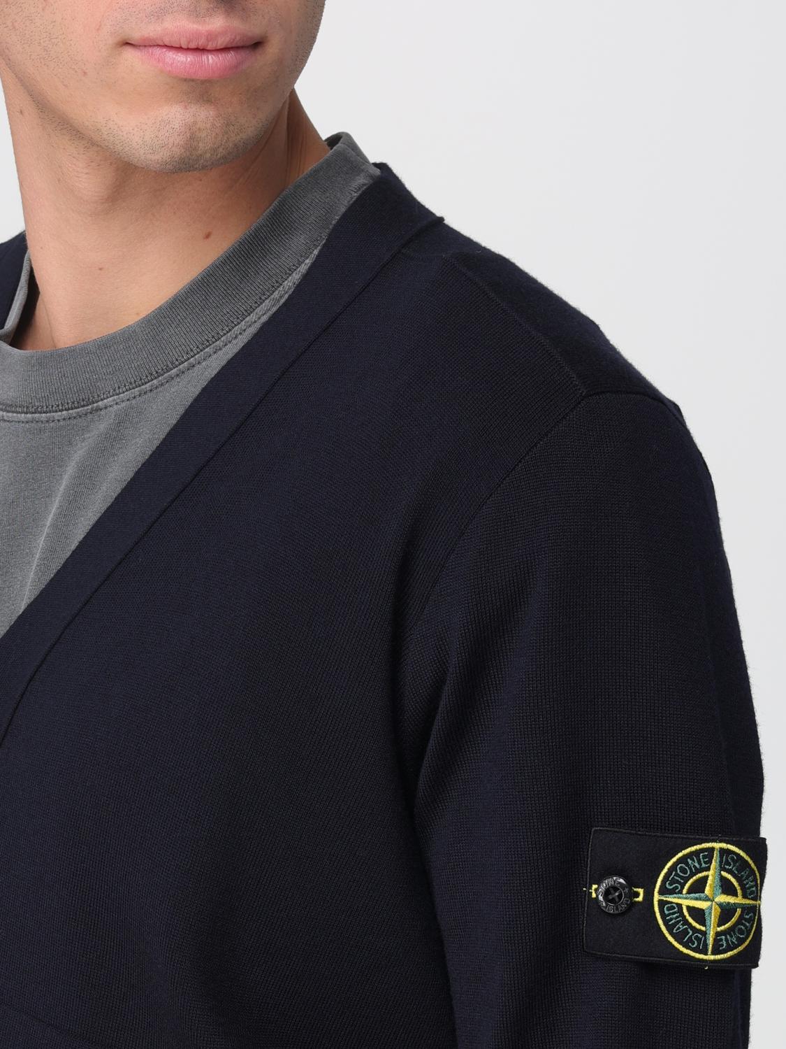 STONE ISLAND PULLOVER: Pullover herren Stone Island, Blau - Img 5