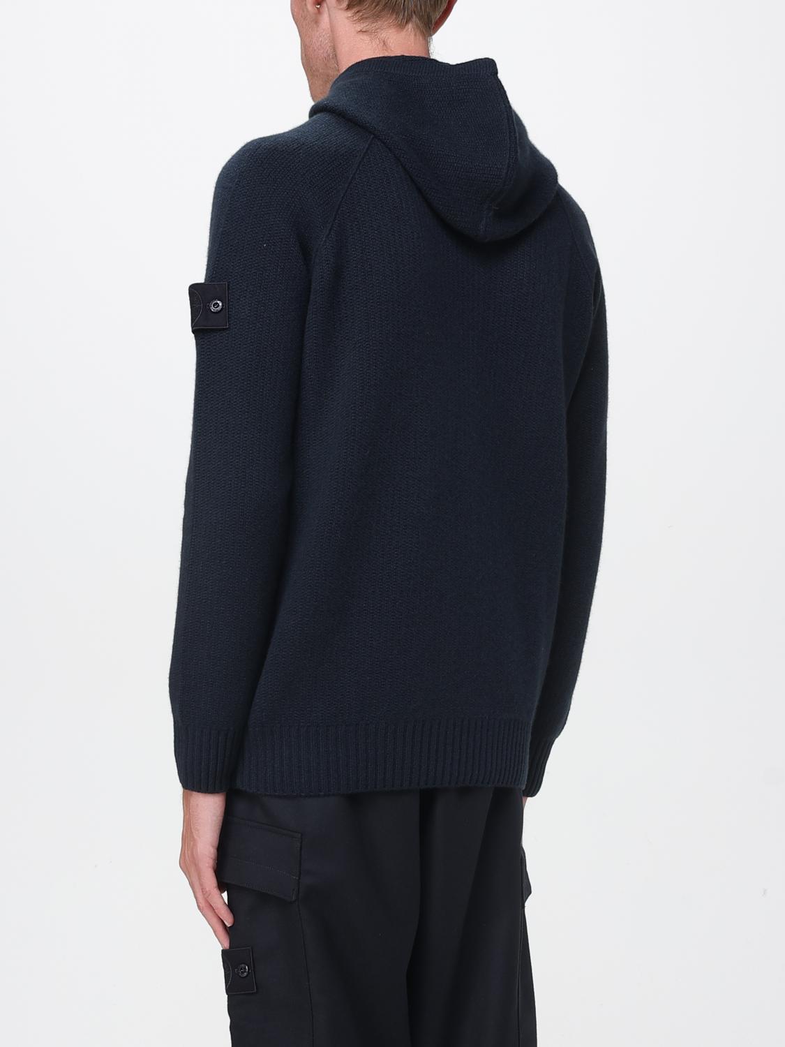 STONE ISLAND SWEATSHIRT: Pullover herren Stone Island, Blau - Img 3
