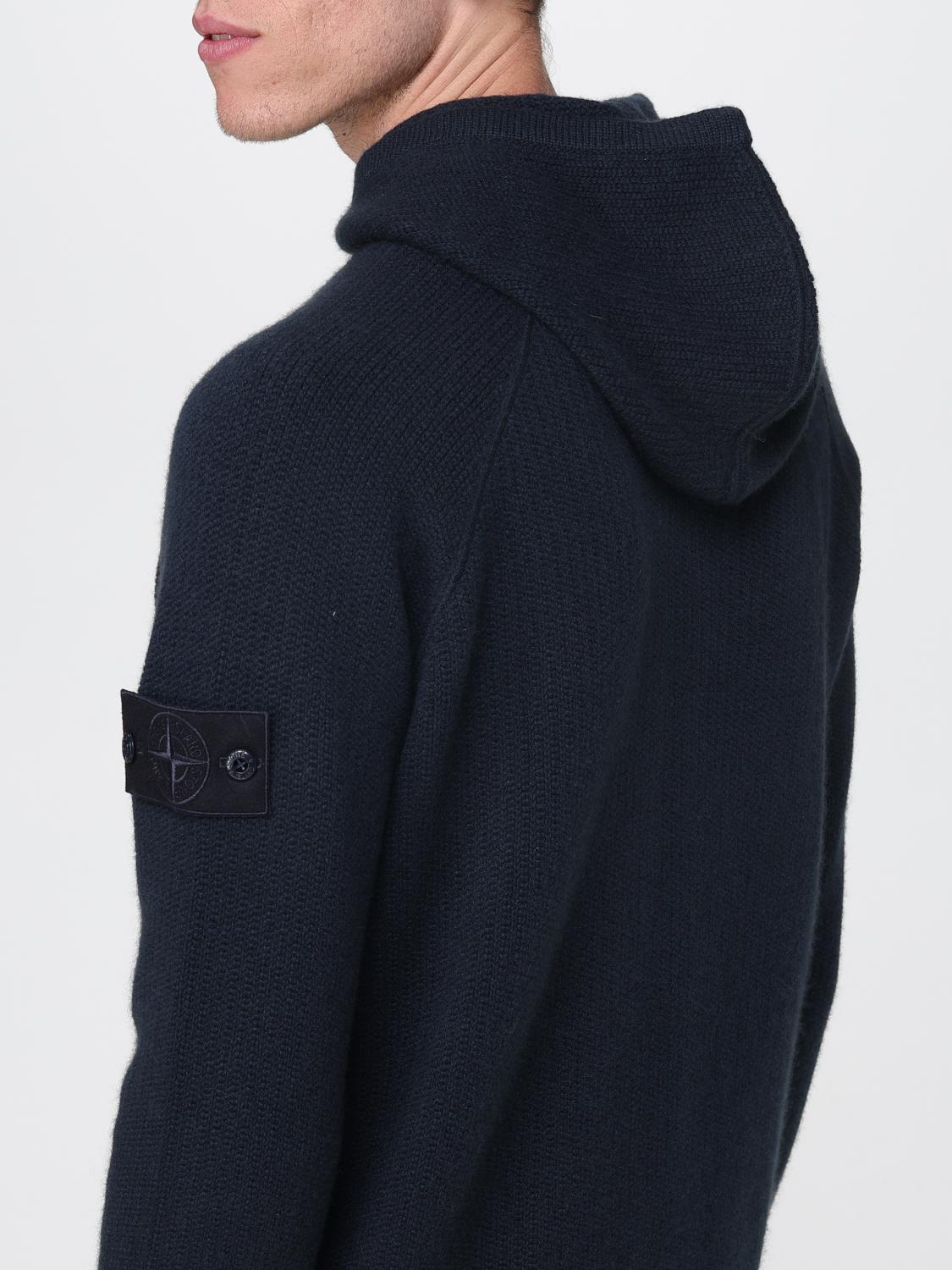 STONE ISLAND SWEATSHIRT: Pullover herren Stone Island, Blau - Img 5