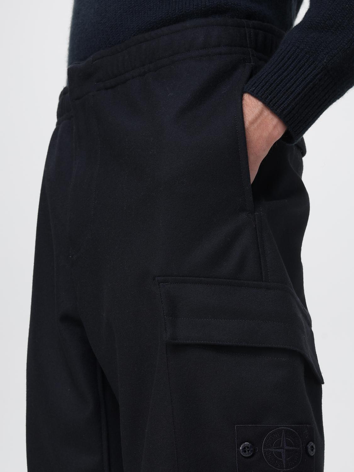 STONE ISLAND PANTS: Pants men Stone Island, Blue - Img 4