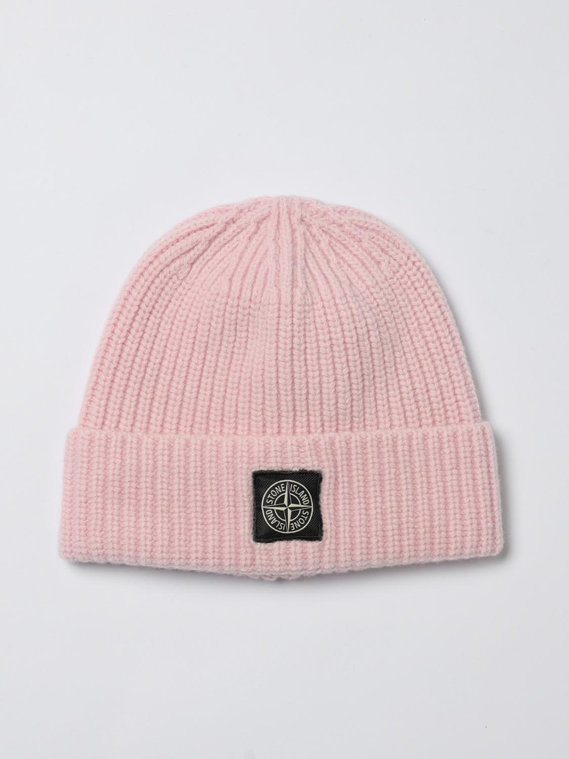 STONE ISLAND HAT: Hat men Stone Island, Pink - Img 1