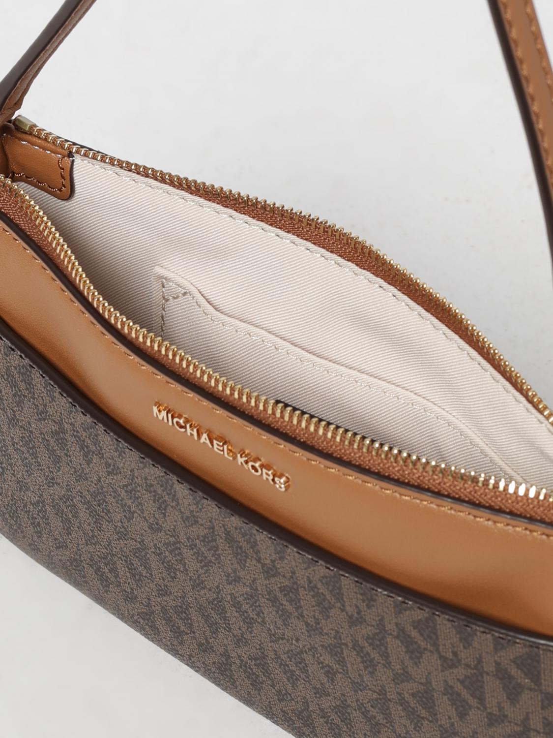 MICHAEL KORS SCHULTERTASCHE: Schultertasche damen Michael Kors, Braun - Img 3