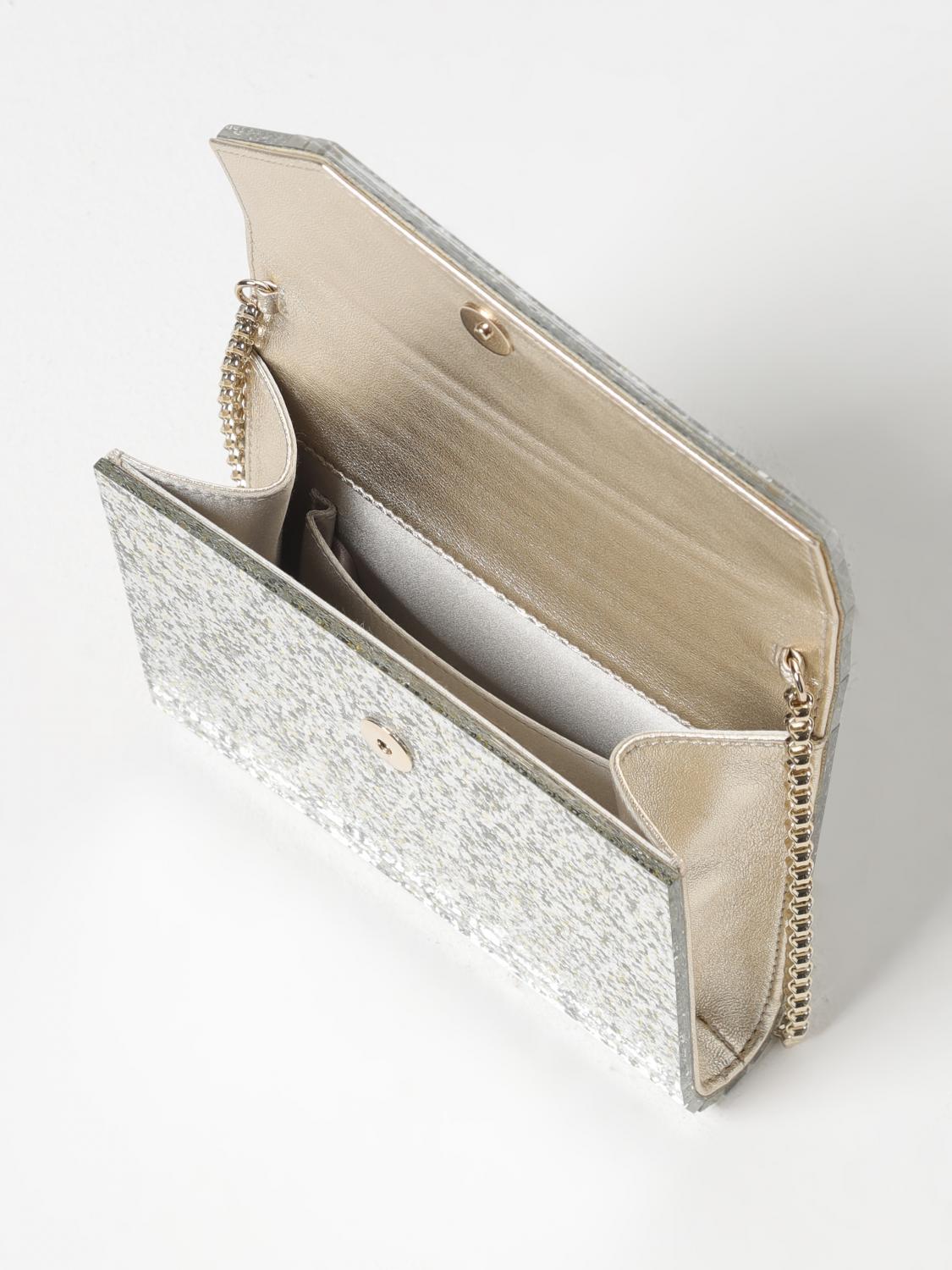 Jimmy Choo Shoulder bag woman - Champagne | CANDYCOC | GIGLIO.COM