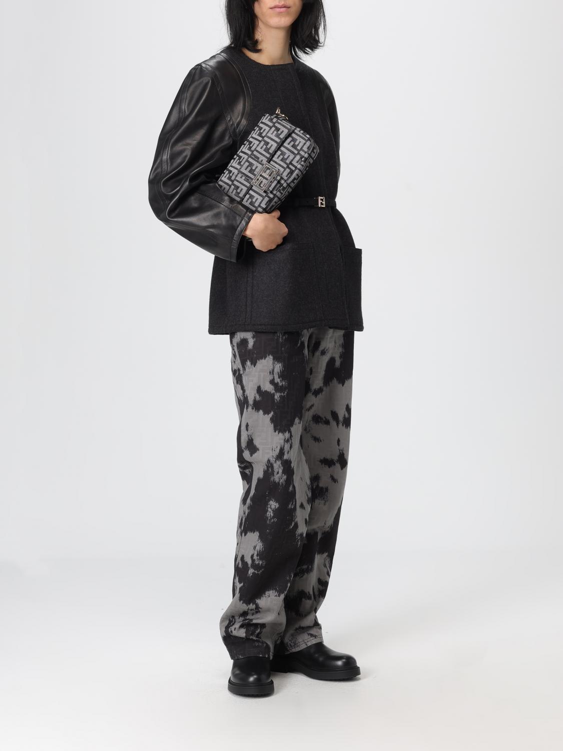 FENDI BOLSO DE HOMBRO: Bolso de hombro mujer Fendi, Negro - Img 2