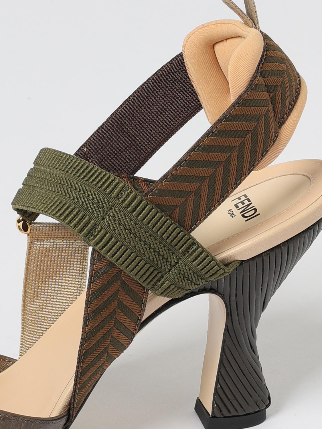 FENDI PUMPS: Schuhe damen Fendi, Nude - Img 4