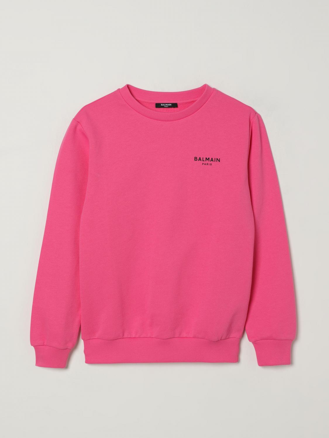 BALMAIN PULLOVER: Pullover kinder Balmain, Fuchsia - Img 1