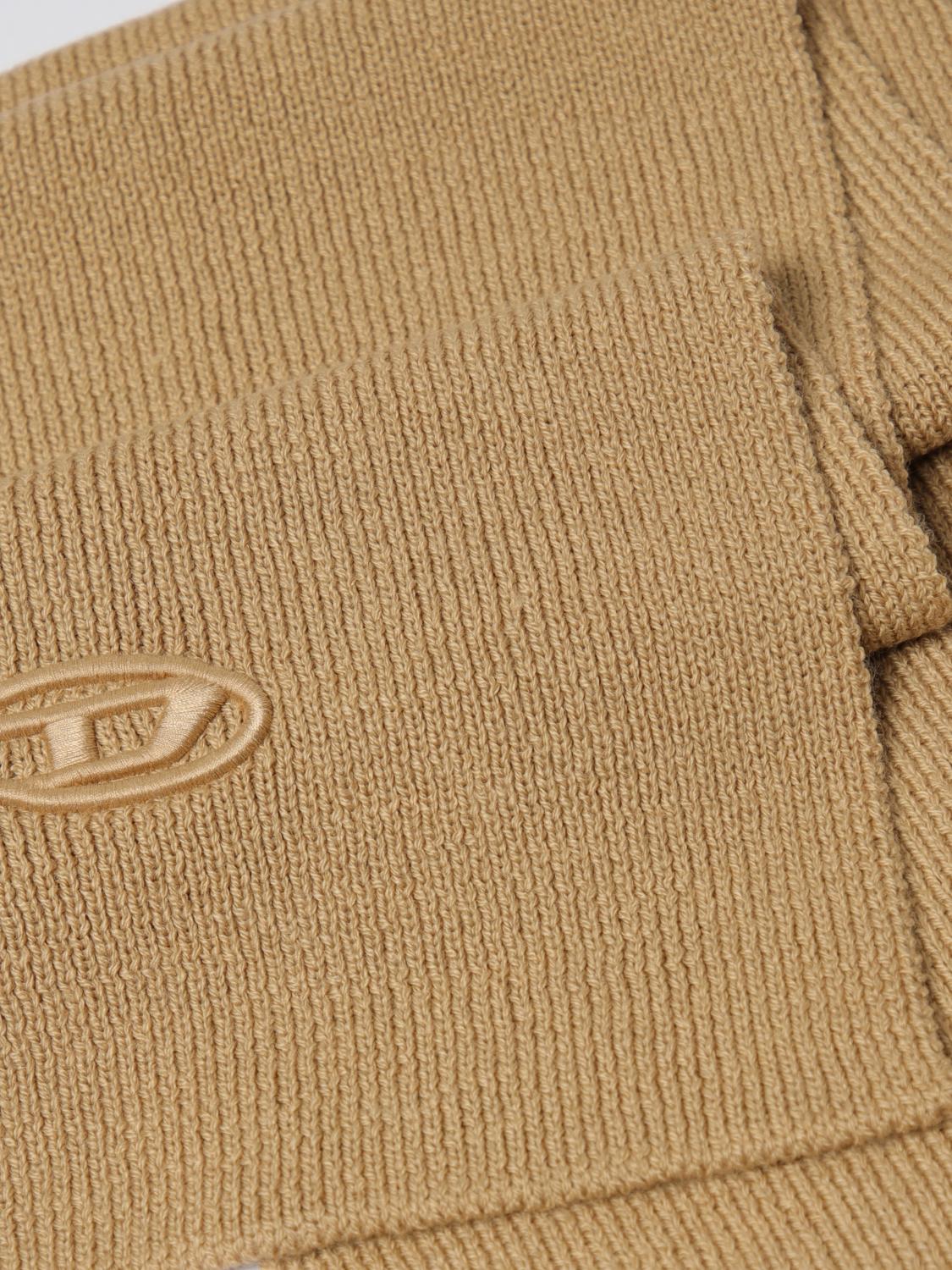 DIESEL SCARF: Boy's scarf kids Diesel, Brown - Img 3