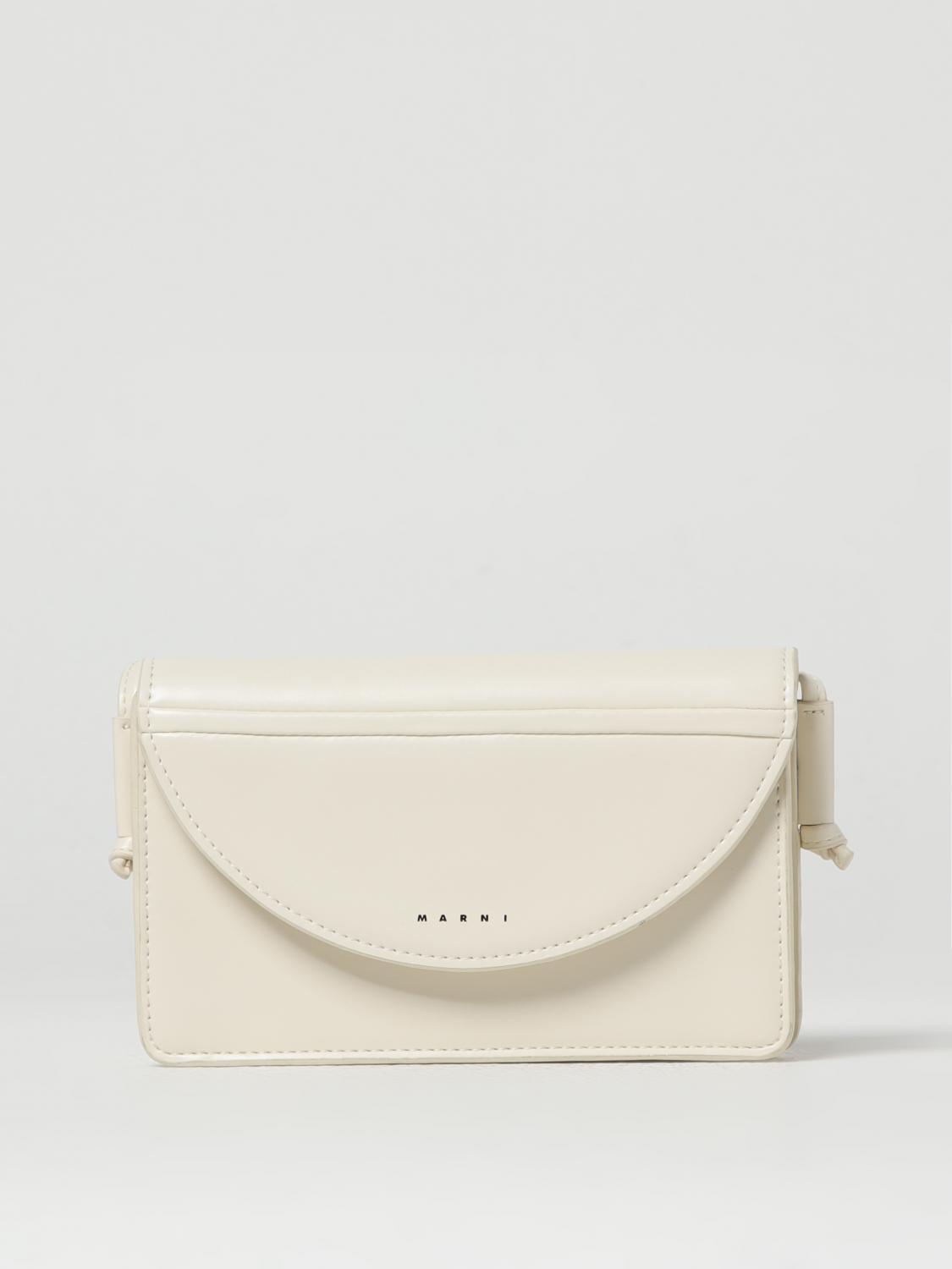 MARNI TASCHE: Umhängetasche aus Kunstleder Marni, Gelb - Img 1