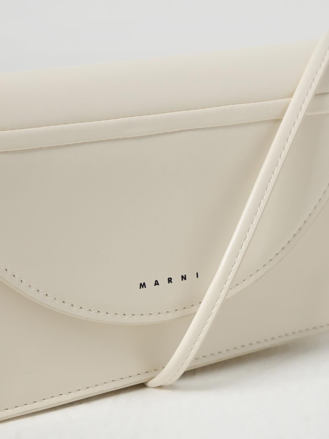 MARNI TASCHE: Umhängetasche aus Kunstleder Marni, Gelb - Img 3