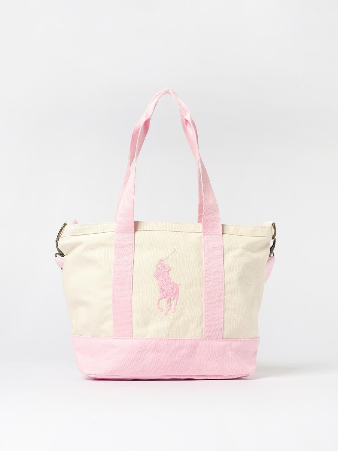 POLO RALPH LAUREN BAG: Bag kids Polo Ralph Lauren, Yellow Cream - Img 1
